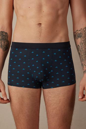 Intimssimi Bicycle Boxers in Microfiber Blue | LUSTR84228