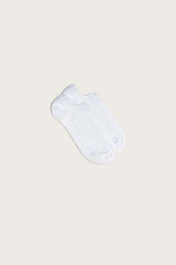 Intimssimi Cotton Footsies White | USJBT57062