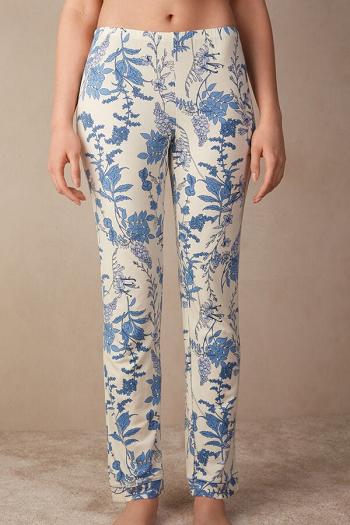 Intimssimi Feeling Beautiful Full Length Modal Pants Print | EUSHC40088