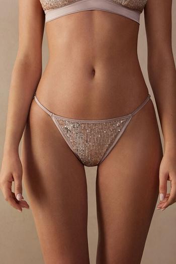 Intimssimi Glistening Charme String Brazilian Natural | USXMI22717