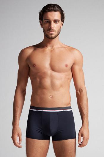 Intimssimi Micromodal Boxers Blue | YUSVQ87423