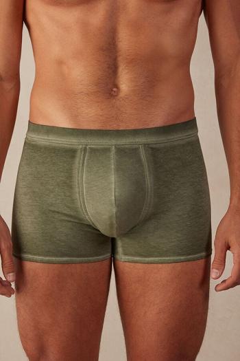 Intimssimi Natural Fresh Supima® Cotton Boxers Green | GUSEC94999