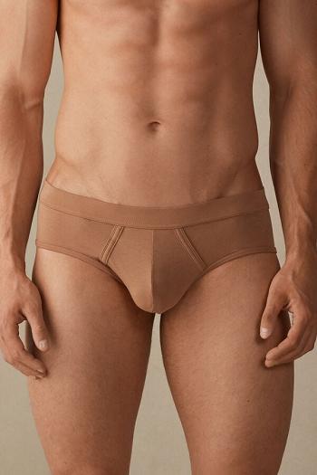 Intimssimi Natural Fresh Supima® Cotton Briefs Natural | TUSWZ61839