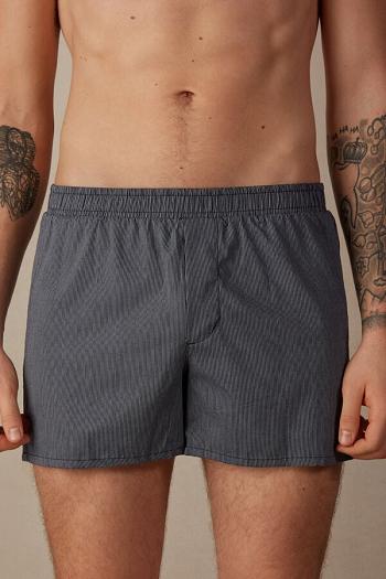 Intimssimi Print Detailed Boxers Blue | BUSSD88221