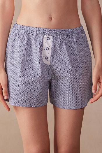 Intimssimi Santorini View Cotton Cloth Shorts Print | PUSER55502