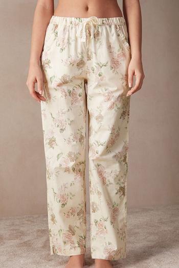 Intimssimi Scent of Roses Full Length Cotton Cloth Pants Print | ZUSMJ21966