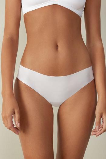 Intimssimi Seamless Microfiber Panties White | PUSER84569