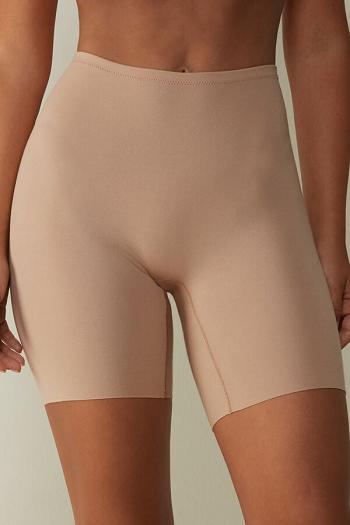 Intimssimi Seamless Supima® Cotton Shorts Natural | USEGJ43453