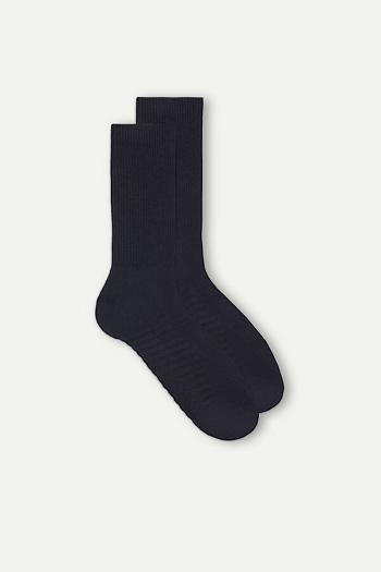 Intimssimi Short Terrycloth Socks Blue | USCIF71966