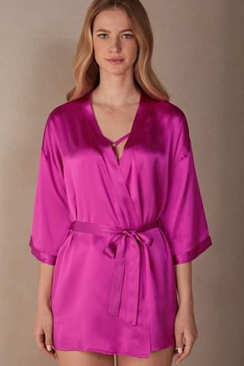 Intimssimi Silk Kimono Pink | GUSUC43550