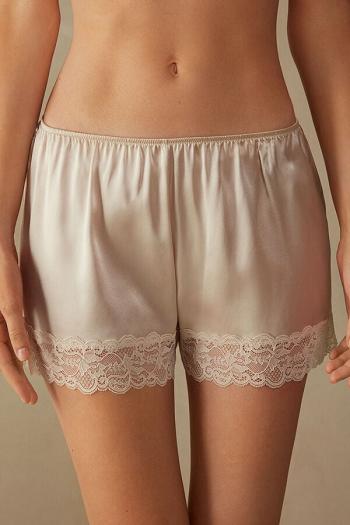 Intimssimi Silk Shorts Natural | USJBT62836