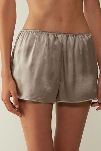 Intimssimi Smooth Silk-Satin Shorts Natural | UUSTG50074