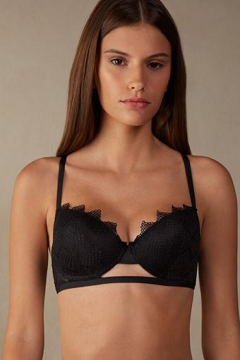 Intimssimi Sofia Urban Nomad Balconette Bra Black | MUSHR37026