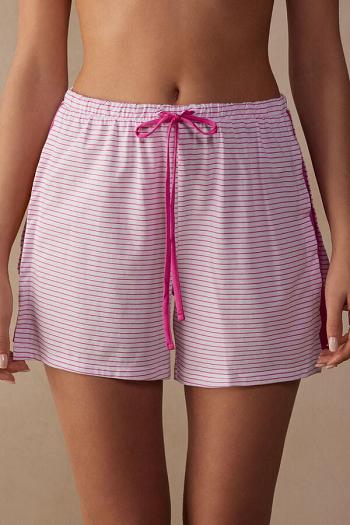 Intimssimi Strawberry Milkshake Shorts in Supima® Cotton Pink | USJBT45281