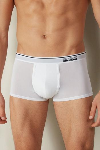 Intimssimi Super Fresh Micro-mesh Boxers White | USQCS58897