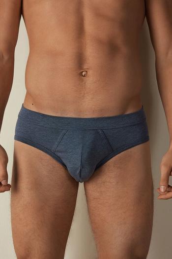 Intimssimi Supima® Cotton Briefs Blue | XUSGW91222