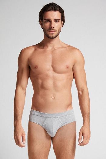 Intimssimi Supima® Cotton Briefs Grey | USZPD52427