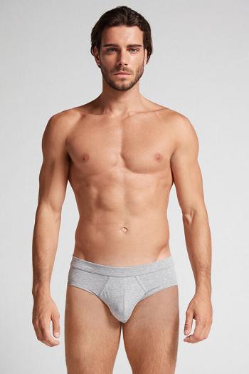 Intimssimi Supima® Cotton Briefs Grey | YUSGT81272