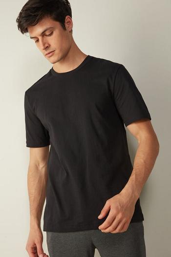 Intimssimi T-shirt in Cotton Jersey Black | DUSKV65384