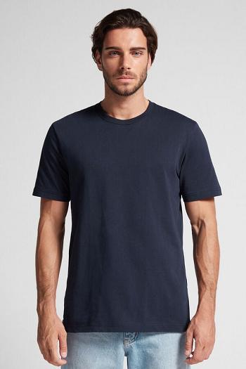 Intimssimi T-shirt in Cotton Jersey Blue | AUSDF82379