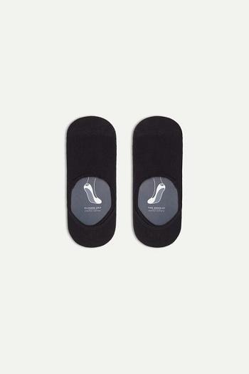 Intimssimi Terrycloth Shoe Liners Black | USJBT52500