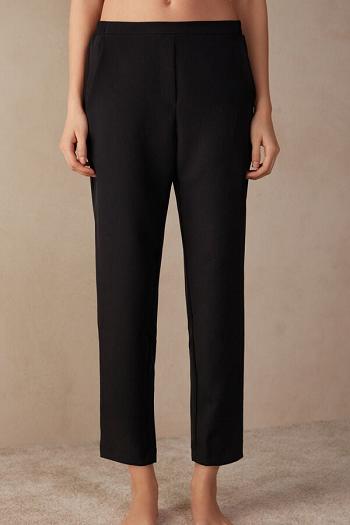 Intimssimi Trousers with Pockets Black | USJBT49636