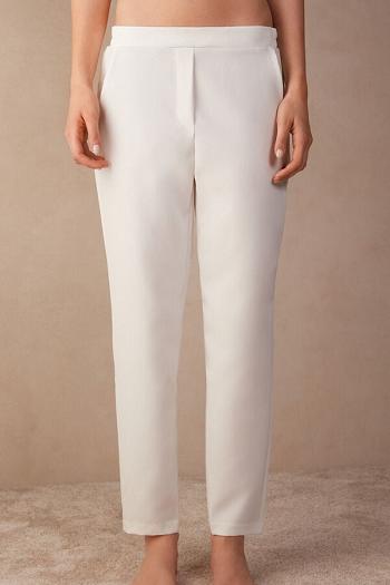 Intimssimi Trousers with Pockets White | TUSPQ34447