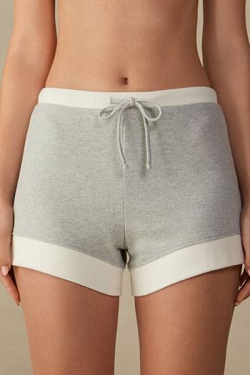 Intimssimi Warm Cuddles Shorts Grey | USJKU61544