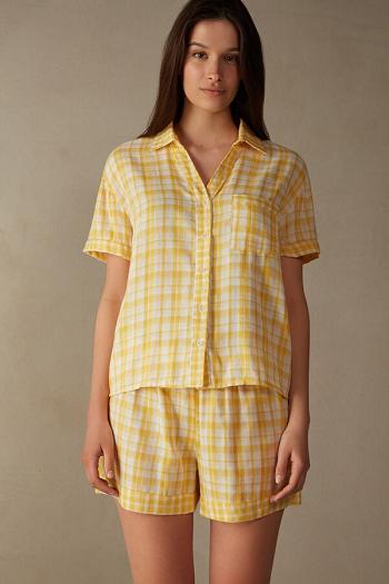 Intimssimi Yellow Submarine Short Sleeve Top Yellow | PUSER92108