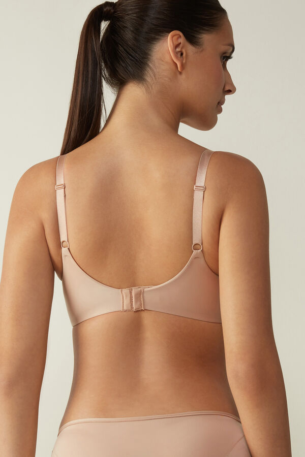 Intimssimi Adele Triangle Bra in Ultralight Microfiber Natural | USICD47016