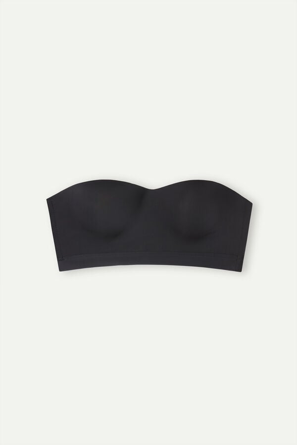 Intimssimi Bra Top in Ultralight Microfiber Black | USJZR34679