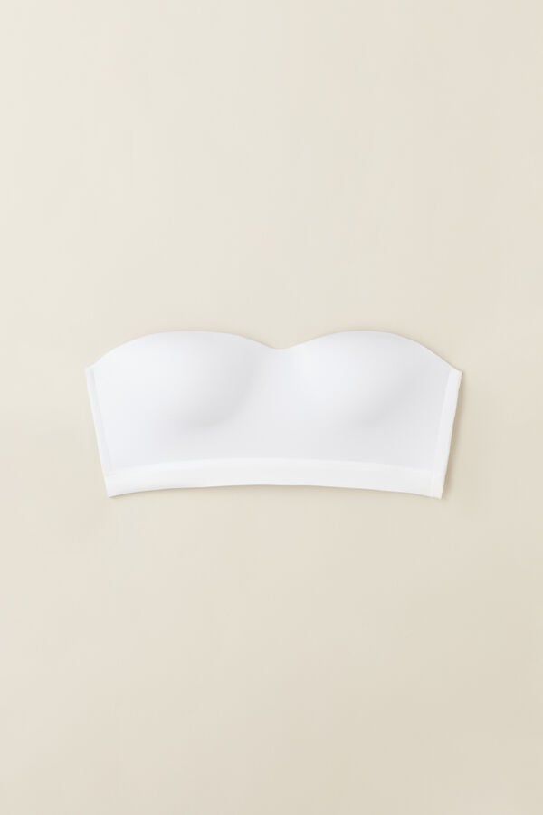 Intimssimi Bra Top in Ultralight Microfiber White | USZDE16768