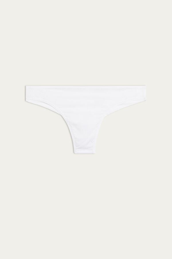 Intimssimi Brazilian Panties in Ultralight Microfiber White | USCVG28415