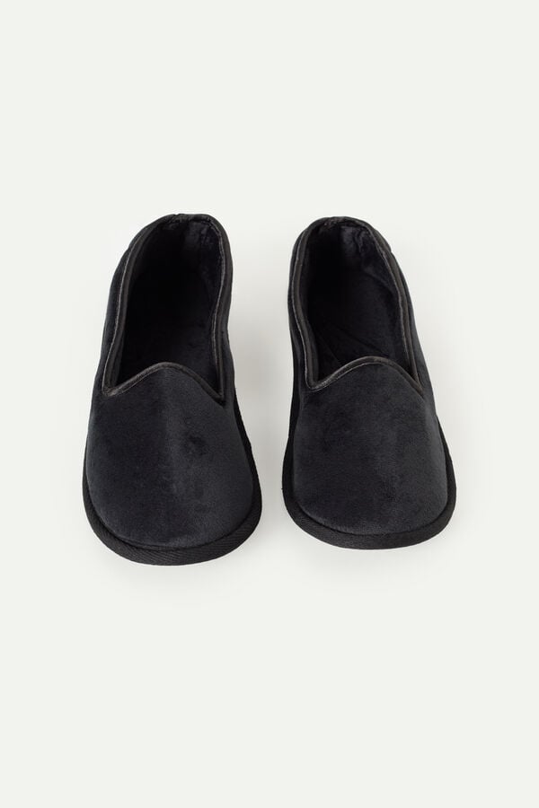 Intimssimi Closed Friulane Slippers Black | UUSND53123