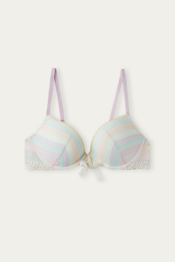 Intimssimi Colour Me Happy Elettra Super Push-up Bra Multicolor | XUSBH54086