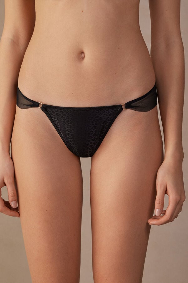 Intimssimi Cool Minimal Brazilian Black | USDFL19327