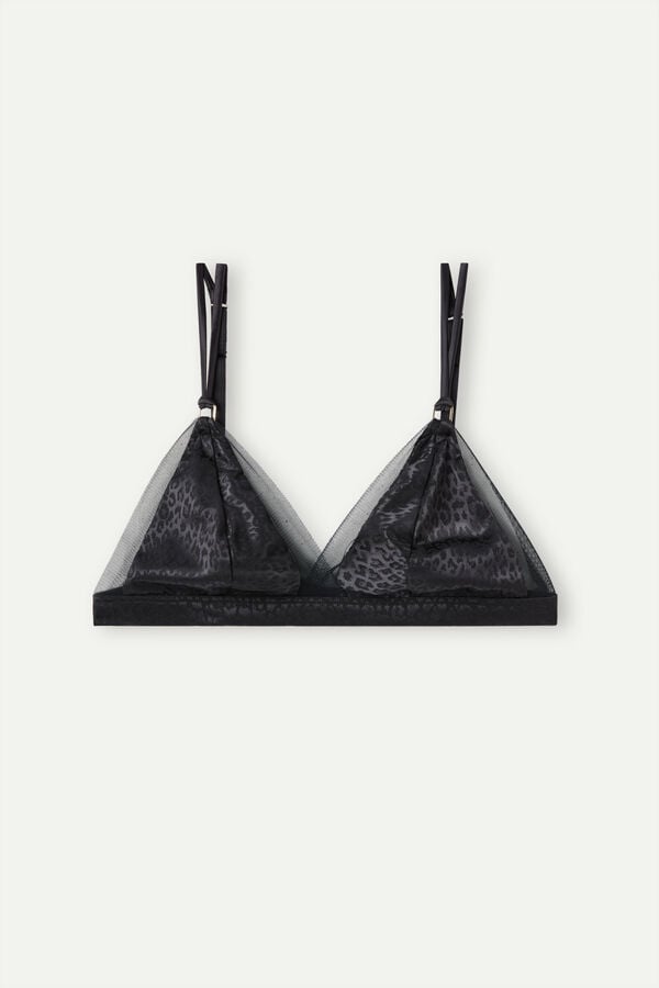 Intimssimi Cool Minimal Emma Triangle Bra Black | AUSDF74600