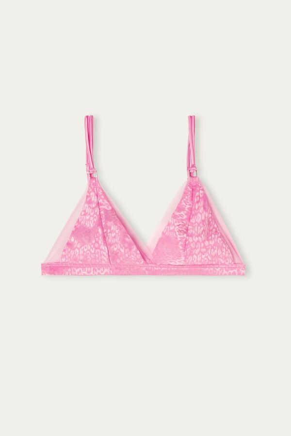 Intimssimi Cool Minimal Emma Triangle Bra Pink | LUSTR88669