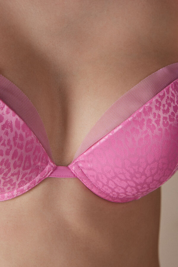 Intimssimi Cool Minimal Simona Super Push-up Bra Pink | XUSGW97709