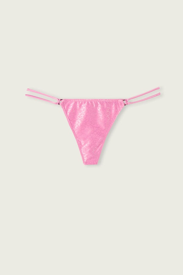 Intimssimi Cool Minimal String Thong Pink | USEGJ17348