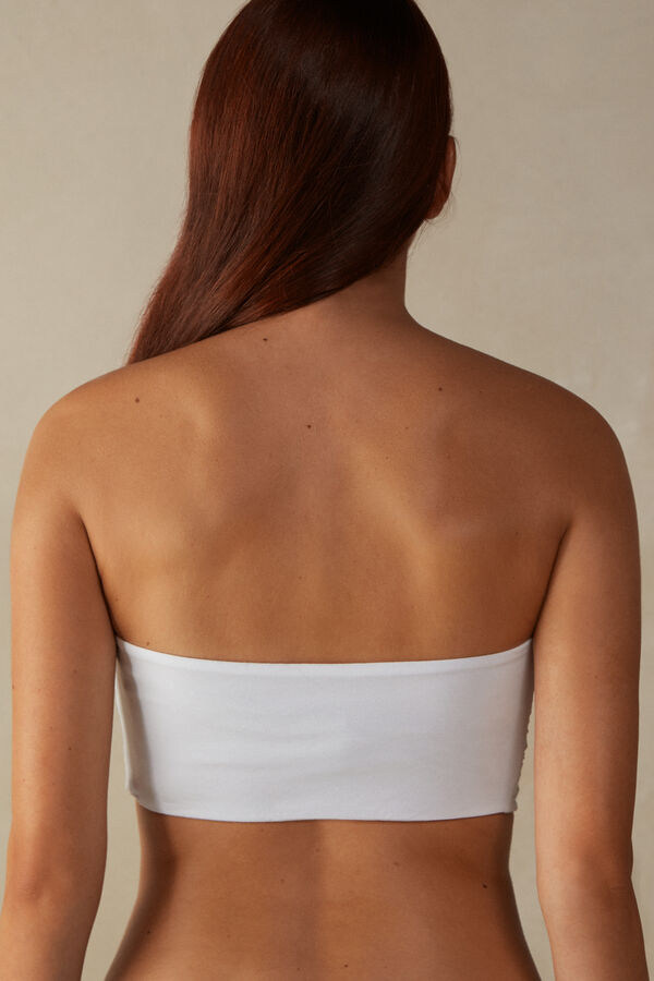 Intimssimi Cotton Bra Top White | AUSWC92752