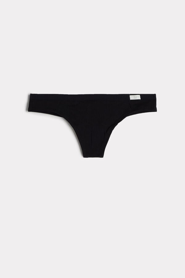 Intimssimi Cotton Brazilian Black | FUSUI62941