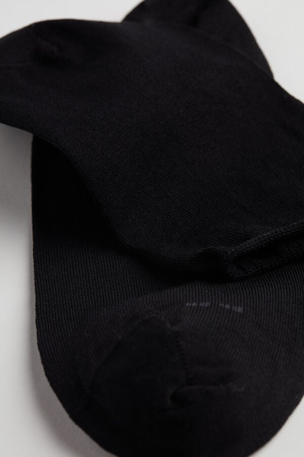 Intimssimi Cotton Footsies Black | AUSWC14987