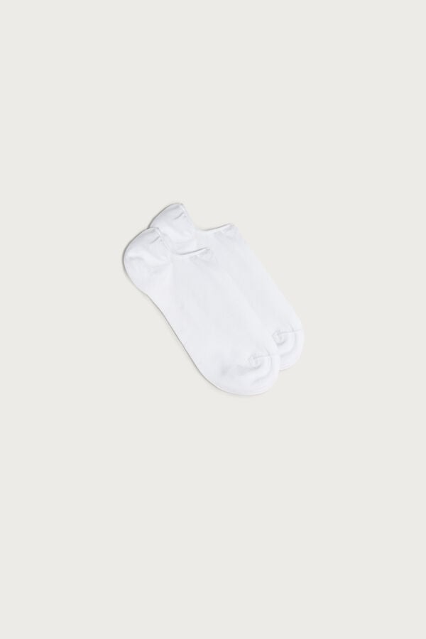 Intimssimi Cotton Footsies White | USJBT57062