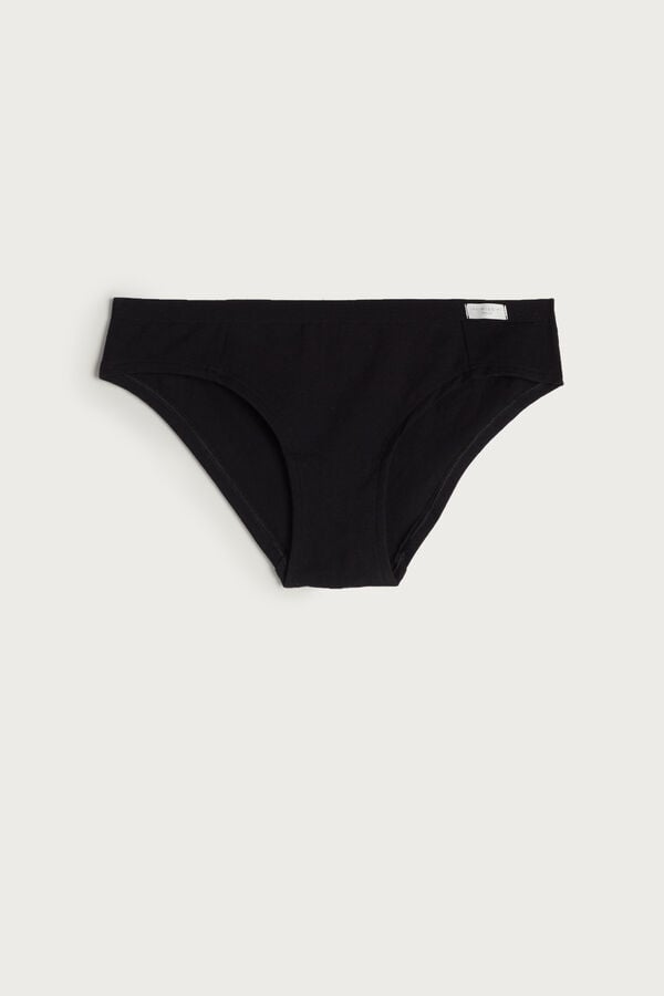 Intimssimi Cotton Panties Black | PUSER22998