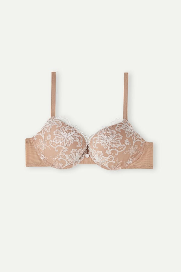 Intimssimi Elettra Lovely Day Super Push-up Bra Natural | DUSKV12537