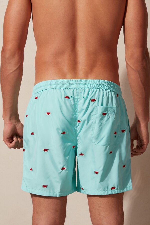 Intimssimi Embroidered Watermelon Swim Trunks Print | PUSER10096