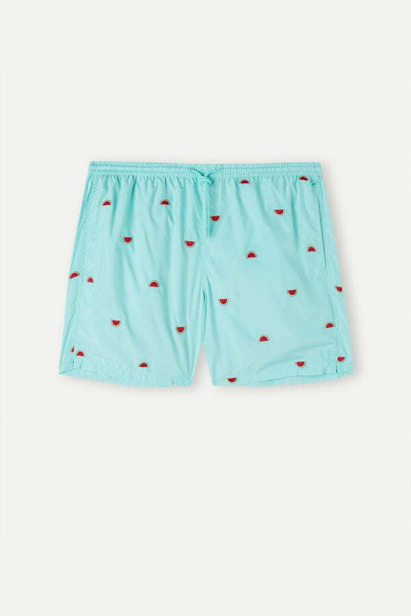 Intimssimi Embroidered Watermelon Swim Trunks Print | PUSER10096