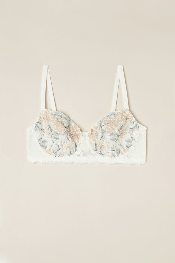 Intimssimi Ephemeral Beauty Daniela Balconette Bra White | SUSVO25053