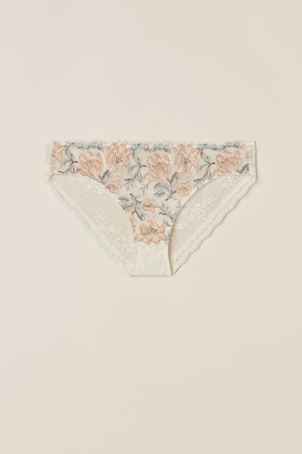 Intimssimi Ephemeral Beauty Panties White | MUSHR19784